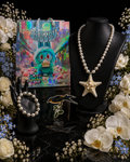Pearl Starfish Pendant Necklace & Bracelet Set