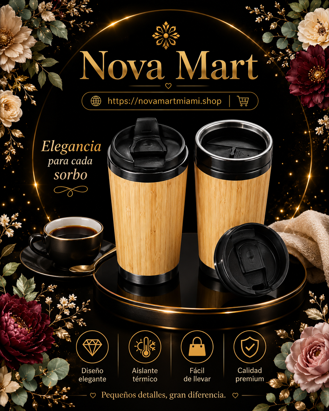 Bamboo Coffee Cup