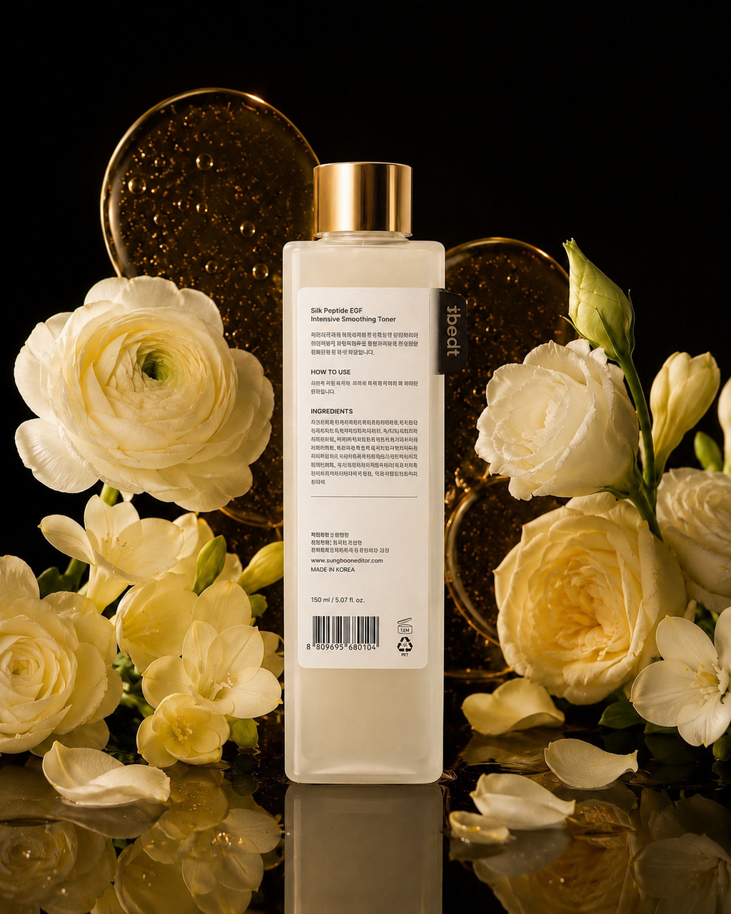 SUNGBOON EDITOR Silk Peptide EGF Intensive Smoothing Toner