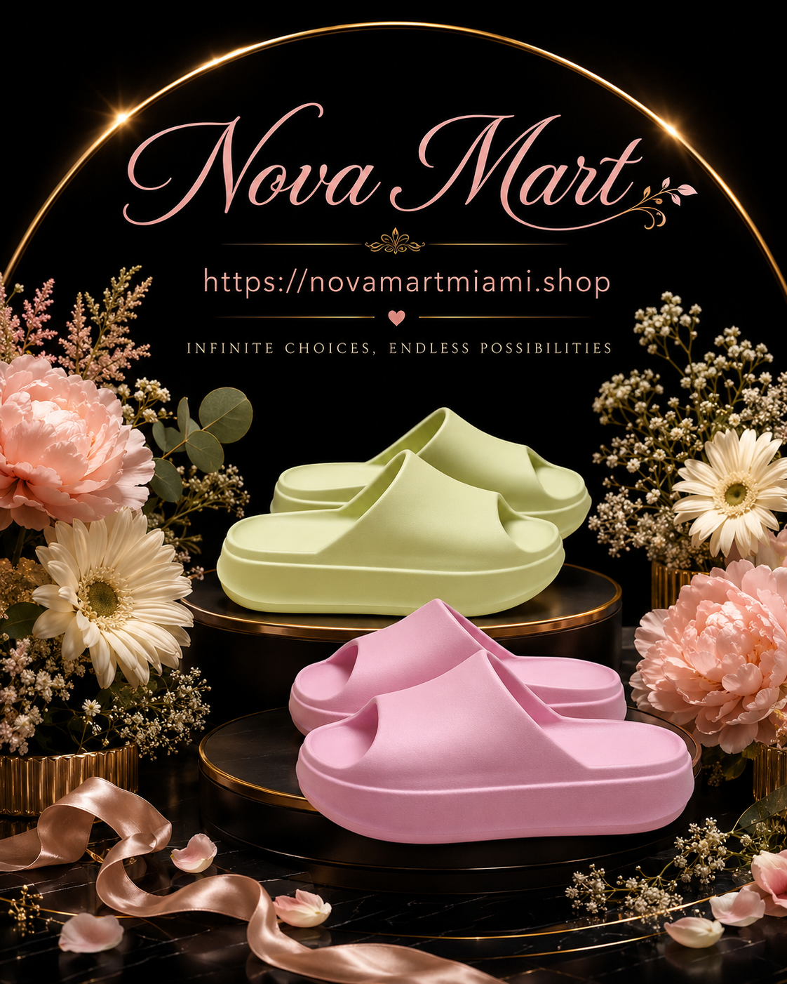 Women's Peep-toe Bathroom Home Slippers Outdoor Non-slip Beach Shoes