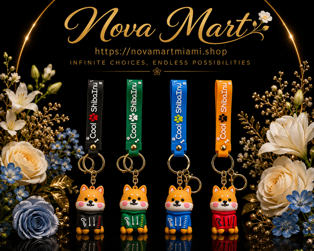 Lovely Puppy Car Key Chain