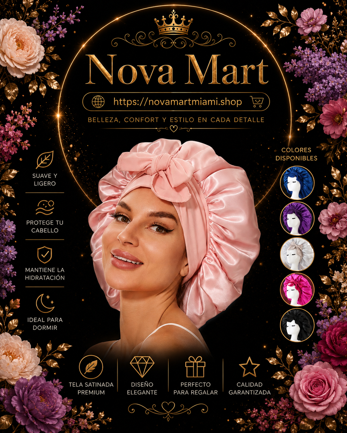 Satin Ribbon Round Hat Bow Imitation Silk Beauty And Hair Care
