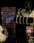 Set of 4 Classic Pearl Bracelets