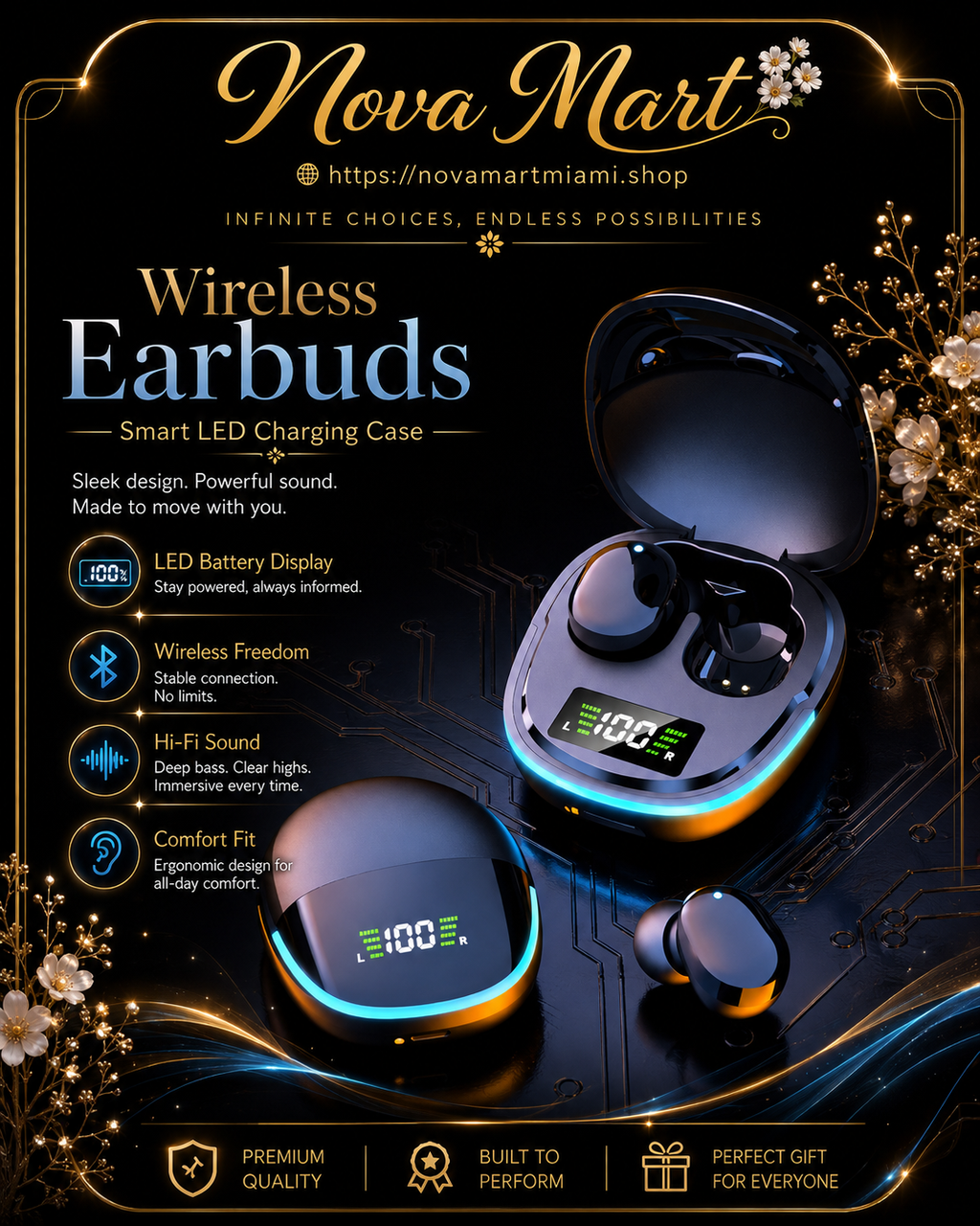G9S Bluetooth Headset Cool Breathing Light Touch Digital Headphones