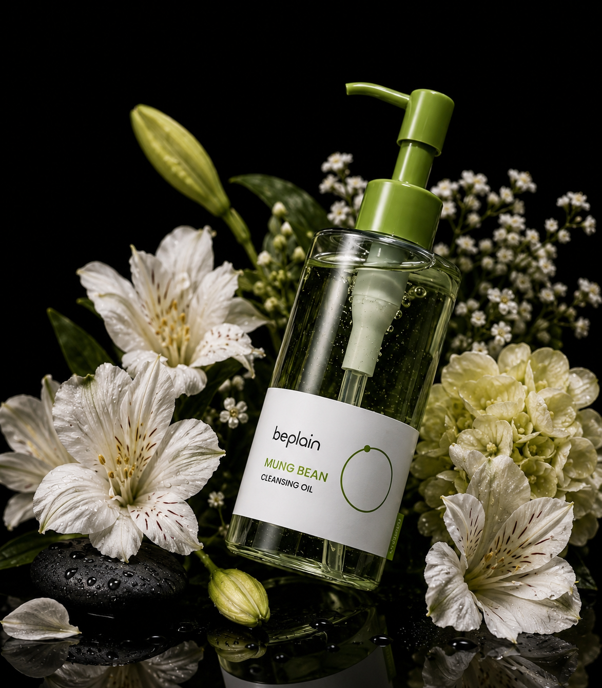 beplain Mung Bean Cleansing Oil – Makeup & Blackhead Cleansing Oil
