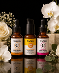 TruSkin Vitamin C Facial Serum Trio – Vitamin C Serum, SPF 30 Mineral Sunscreen Serum & Super Serum