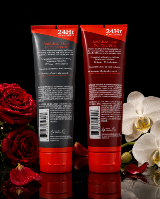 Mando Acidified Body Wash Duo – Mt Fuji & Bourbon Leather, 24-Hour Odor Control