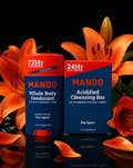 Mando Pro Sport – 72-Hour Whole Body Deodorant + 4-in-1 Cleansing Bar