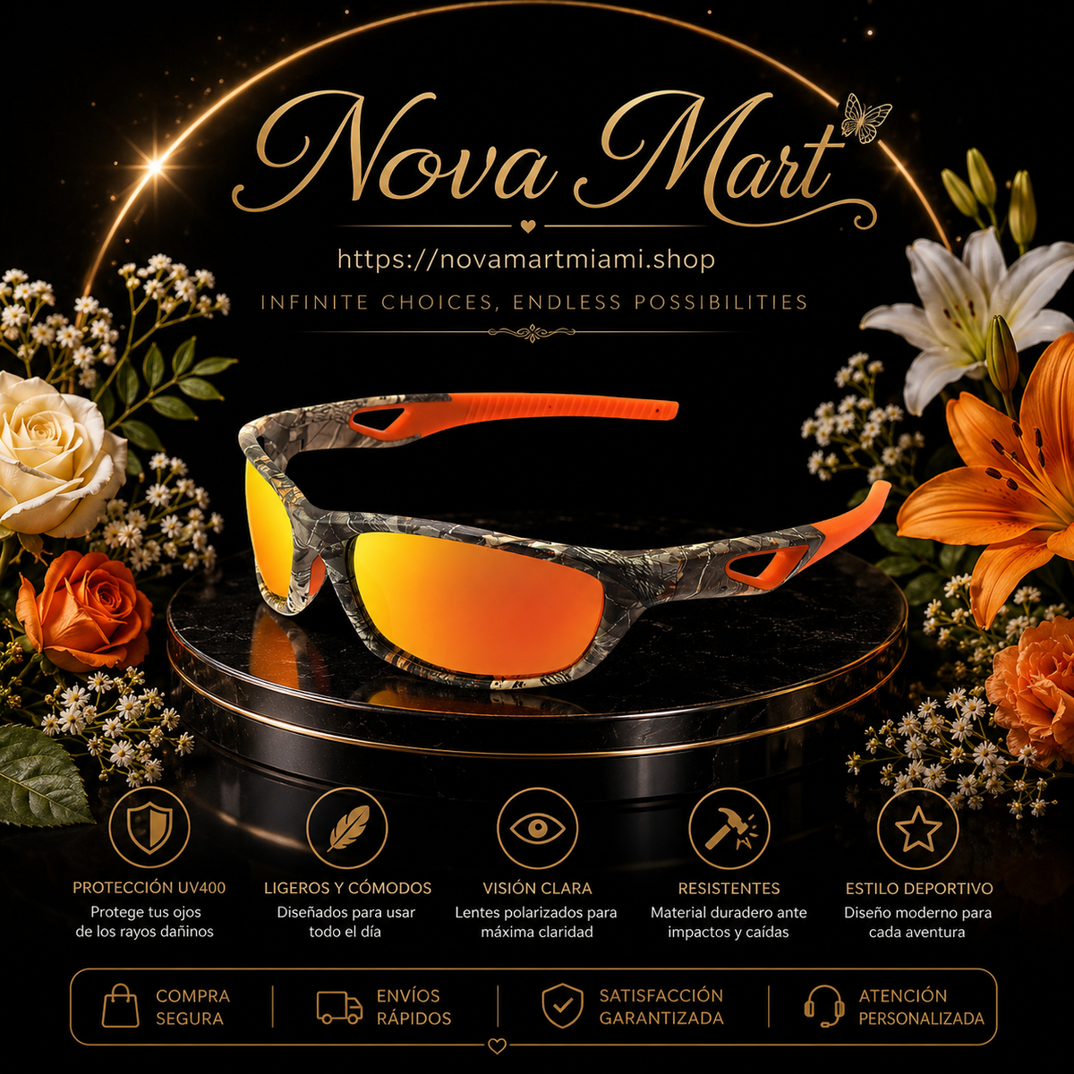Europe and the United States camouflage sports riding glasses fishing polarized sunglasses color film polarized glasses