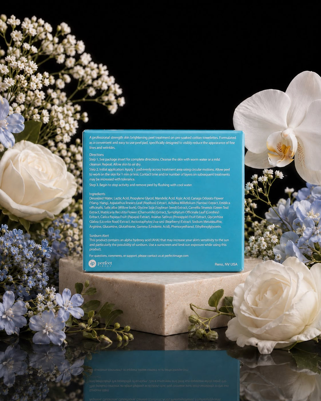 Perfect Image Hydro-Glo Peel Pads – Strength Level 2, 30 Treatments